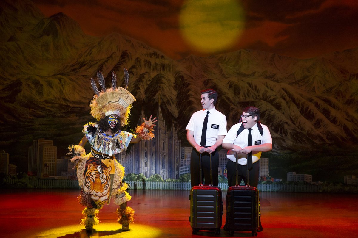 TODAY - Come two by two and see The Book of Mormon! 👉bit.ly/bomhsv