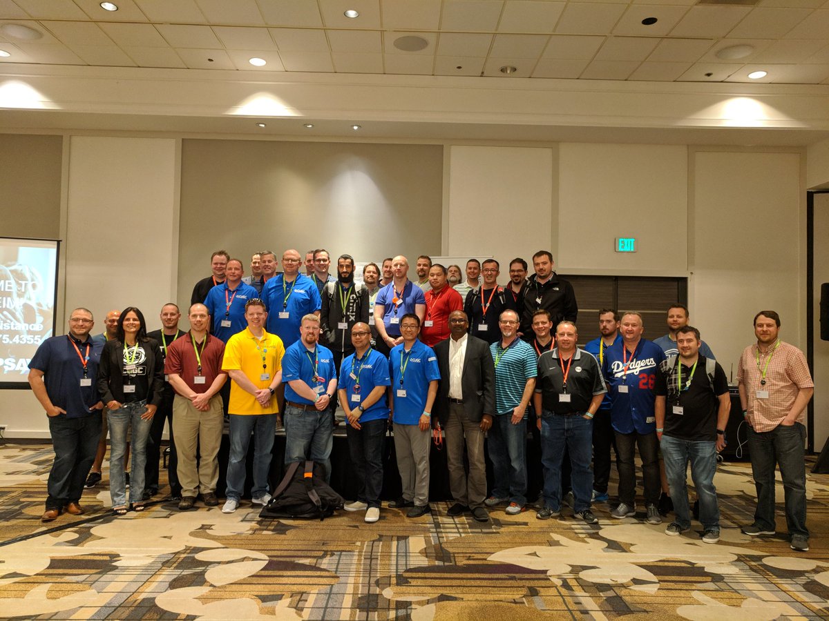 myCUGC's tweet photo. What a good looking group at the #myCUGC Leadership Workshop! Looking forward to some amazing local meetings! #CitrixSynergy https://t.co/S0OZGPSn5C