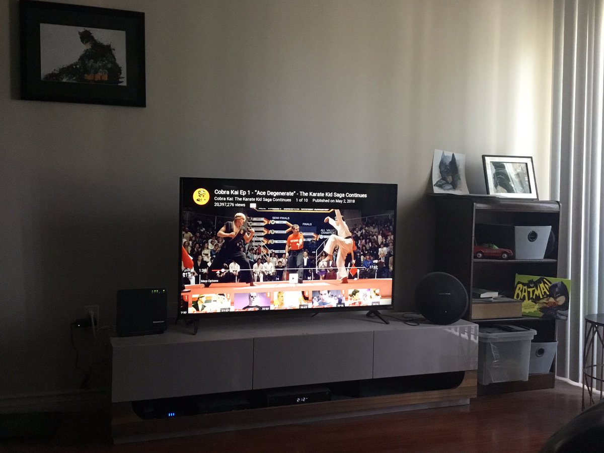 Kporterbatman's tweet photo. Life is good! Let the binging begin! https://t.co/yjLQ9GXIdk