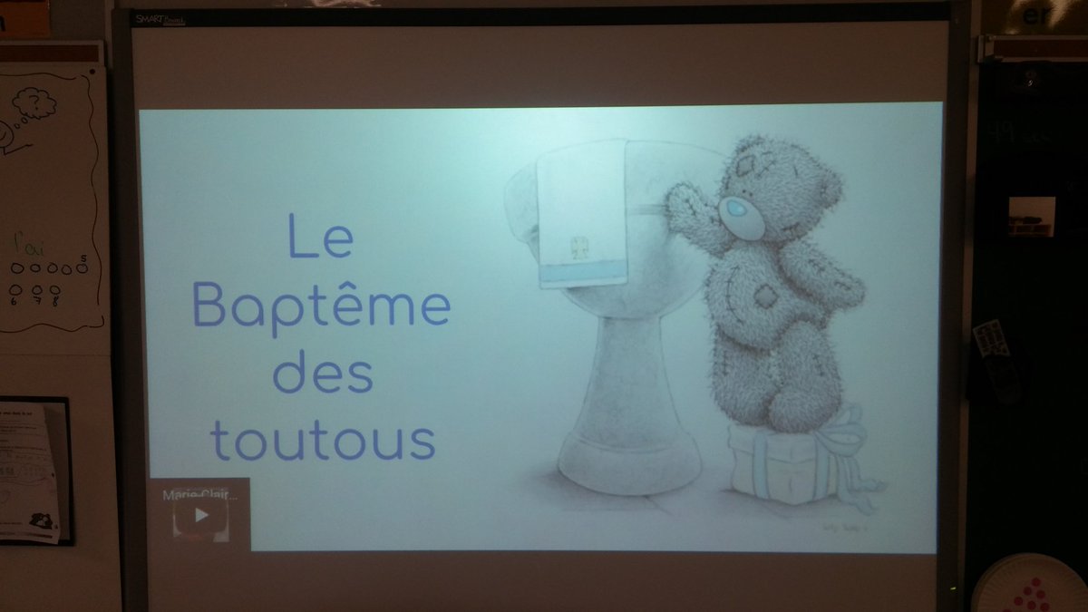 Mme_Liz's tweet photo. #transformation de la salle de #classe pour revivre le sacrement du #baptême. #teacherlife @EcoleBG @ecolecatholique https://t.co/8iGM5QXiw6
