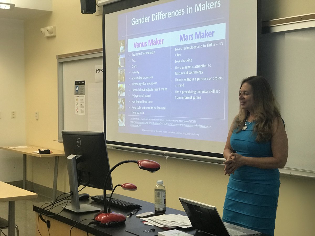 maura_clancy's tweet photo. CCSF Maker faculty champions creating strategies for recruitment of women and underrepresented students to #MakerSPHERE @cccmakerspace @OfficialCCSF @iwitts @CCSF_FACA @CcsfLibrary https://t.co/QDxcPWnQW1
