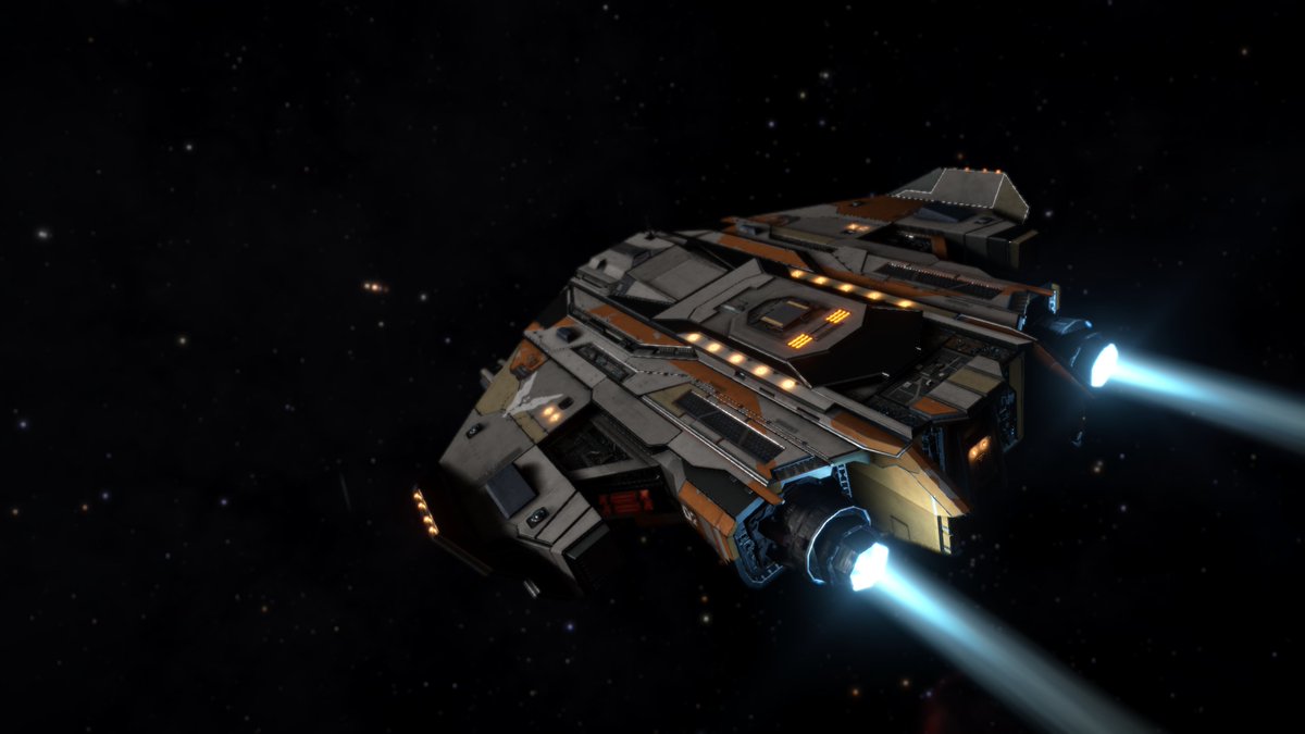 Northlander74's tweet photo. Grade 4 FSD Engineering complete! #OmicronHorizon #Type9 #Trader #EliteDangerous #PS4share https://t.co/5pmmlw5bpV