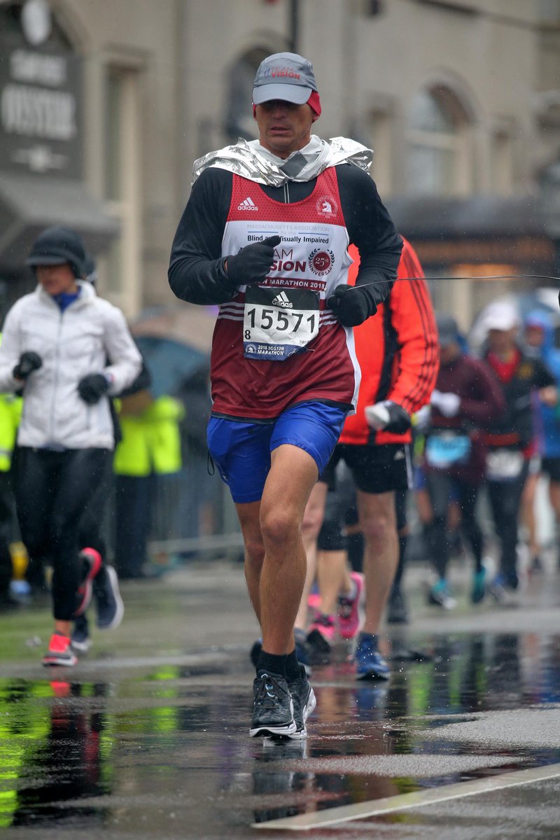 TeamWithAVision's tweet photo. 26.2 miles, 2 inches of rain, 120 race metals, and the best team ever! These are just a few of our favorite Team With A Vision #MarathonMonday race photos, tag us in some of yours! #Boston2018 @bostonmarathon #RunGuideRepeat https://t.co/zOLyZ9ml1D