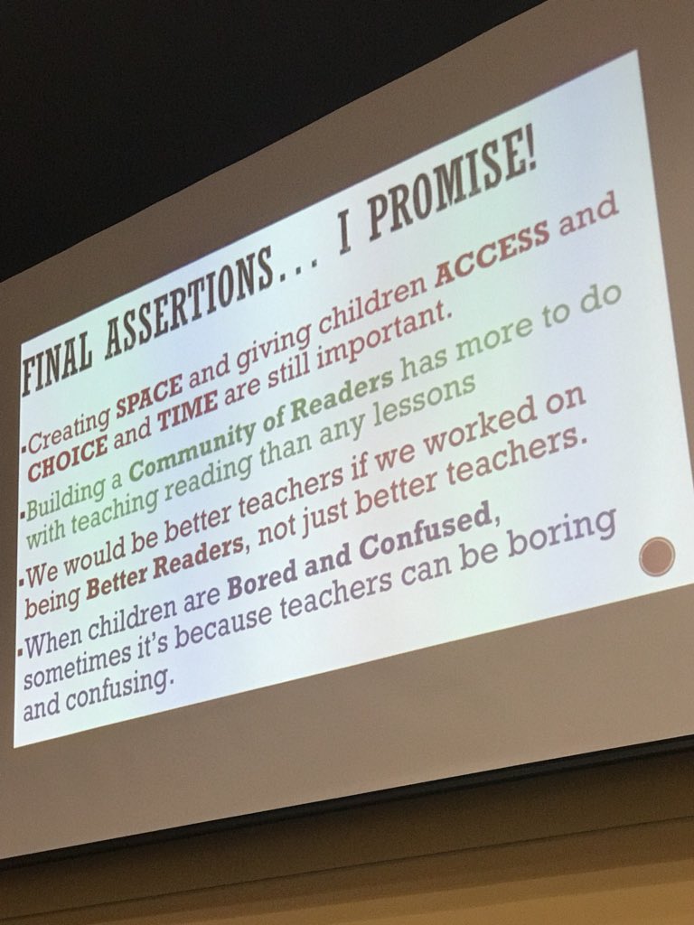 testonmellissa's tweet photo. Serafini assertion 3: The goal is NOT to get better at predicting, but to get better at making sense of text. @doctorserafini @HCLA_HCPS @AlonsoHcp @TestonM4 #FLCLAS https://t.co/FiFJ7XHYId