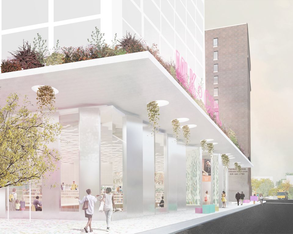 steven_litt's tweet image. Voila: @Cleveland_PL unveils three concepts for new MLK Branch @inthecircle: bit.ly/2wBAFGq @lilliankuri @countyplanning @cityprowl_jen @LAND_Gp @cleveLANDstudio @ciecityplanning