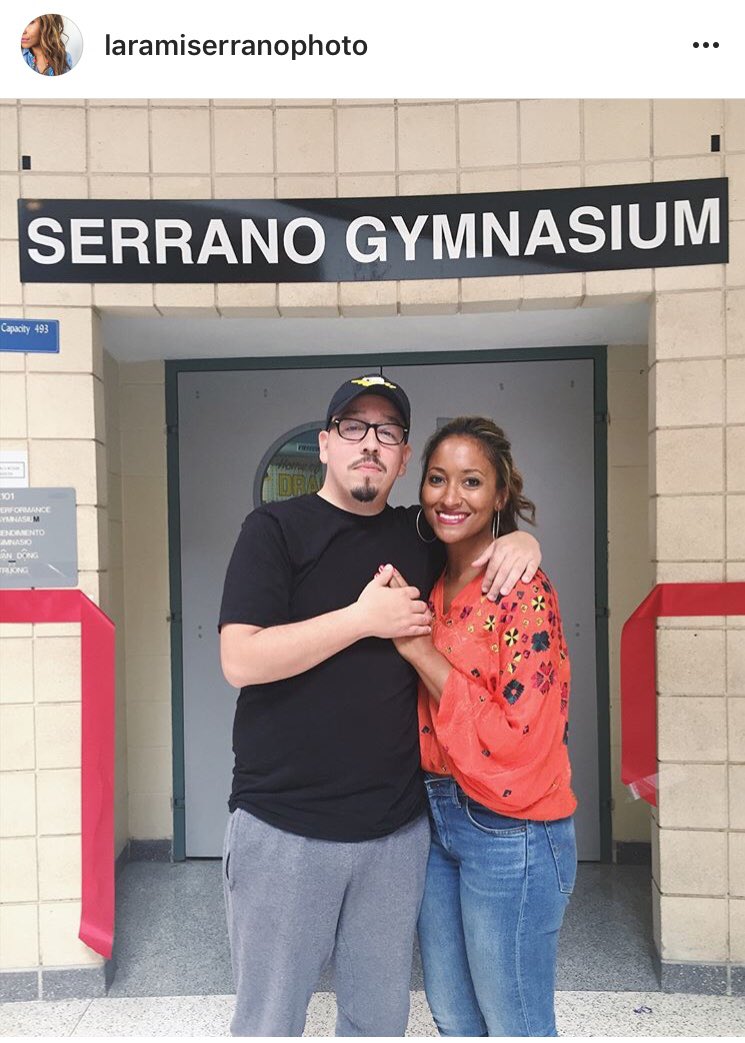 ARiley1295's tweet photo. THE GOAT @SheaSerrano GOT A GYM NAMED AFTER HIM AND HE ROCKED THE DUCKS HAT TO IT. Nothing but respect for MY University of Oregon President #GoPatos https://t.co/k82cuLUXjr