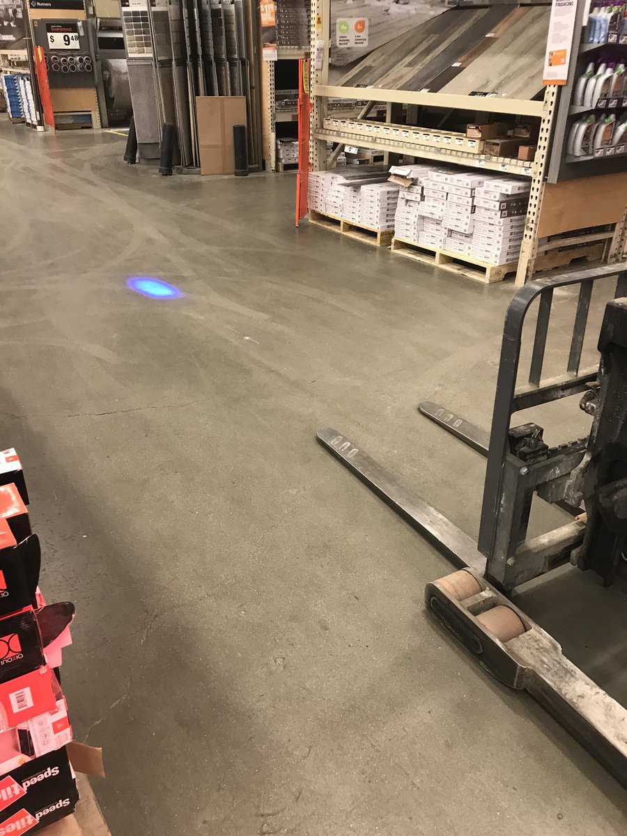 Loving the new zone of safety lasers on the machines! 
Always know your zone of safety! #alwaysworksafe