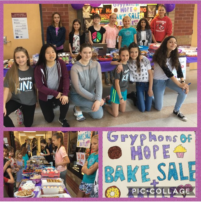 Thanks to this hard working group of ladies, Mrs. Hamdani and Mrs. Rupcic for raising funds to make comfort kits for Toronto Sick Kids Hospital patients! Raised over $750 dollars today. Thanks Gryphons of Hope and Gryphon families! <a href="/dsbn/">District School Board of Niagara</a> @marian_rf