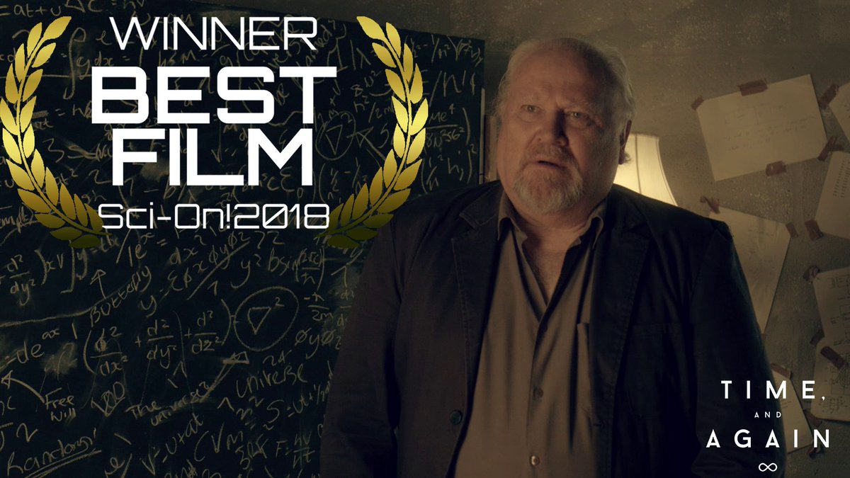 TimeAgainFilm's tweet photo. ***FESTIVAL NEWS***
Time, and Again has won BEST SCI FI SHORT at the Sci-on! Film Festival. Huge thanks to the judges in Reno for their continued support. 
Next city on the world tour- @oxiffofficial. We're screening tonight at 9pm! Join us! https://t.co/AjefkdTwpc