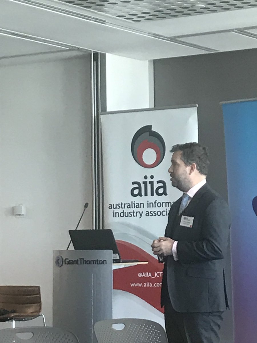 InformedTweet's tweet photo. Intersting insights from @damon_rees on Service NSW focus of moving from great customer service to great customer outcomes #aiiasummit @AIIA_ICT https://t.co/jpZ1fhkZDC
