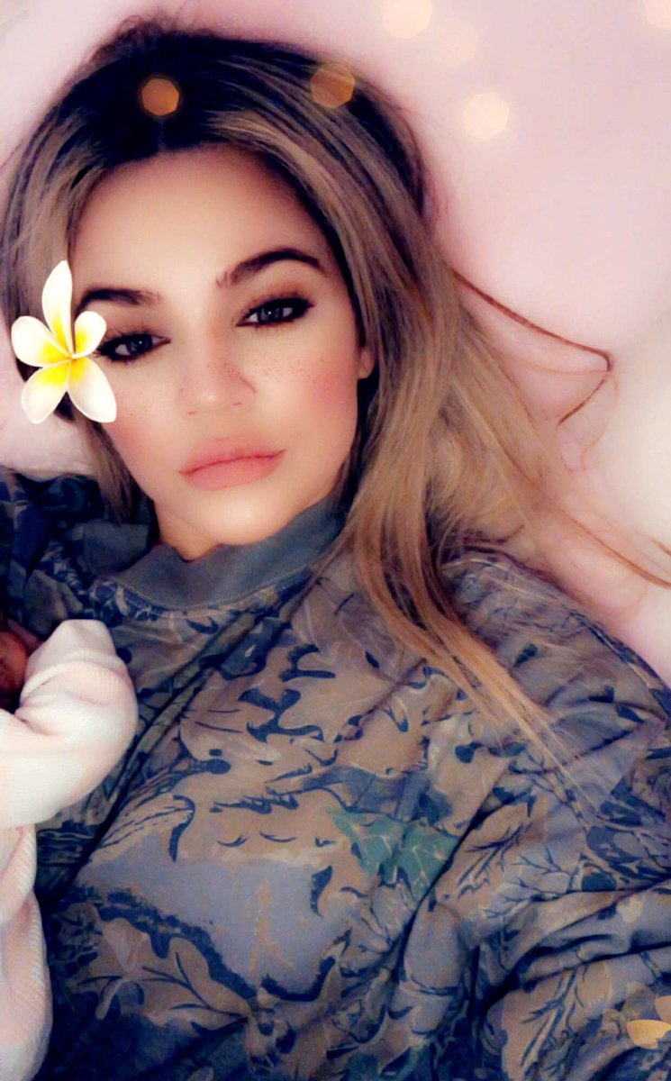 My <a href="/khloekardashian/">Khloé</a> with her True love💜💜😍