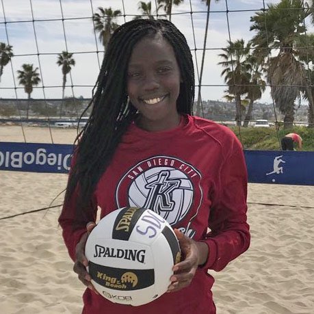 sdcityknights's tweet photo. Beach Volleyball: Congrats to Brielle McKinnon, Brianna Reid, Izzy DeNardi, and Shatha Julima on making the All-PCAC team! https://t.co/OK6FuT8qB5
