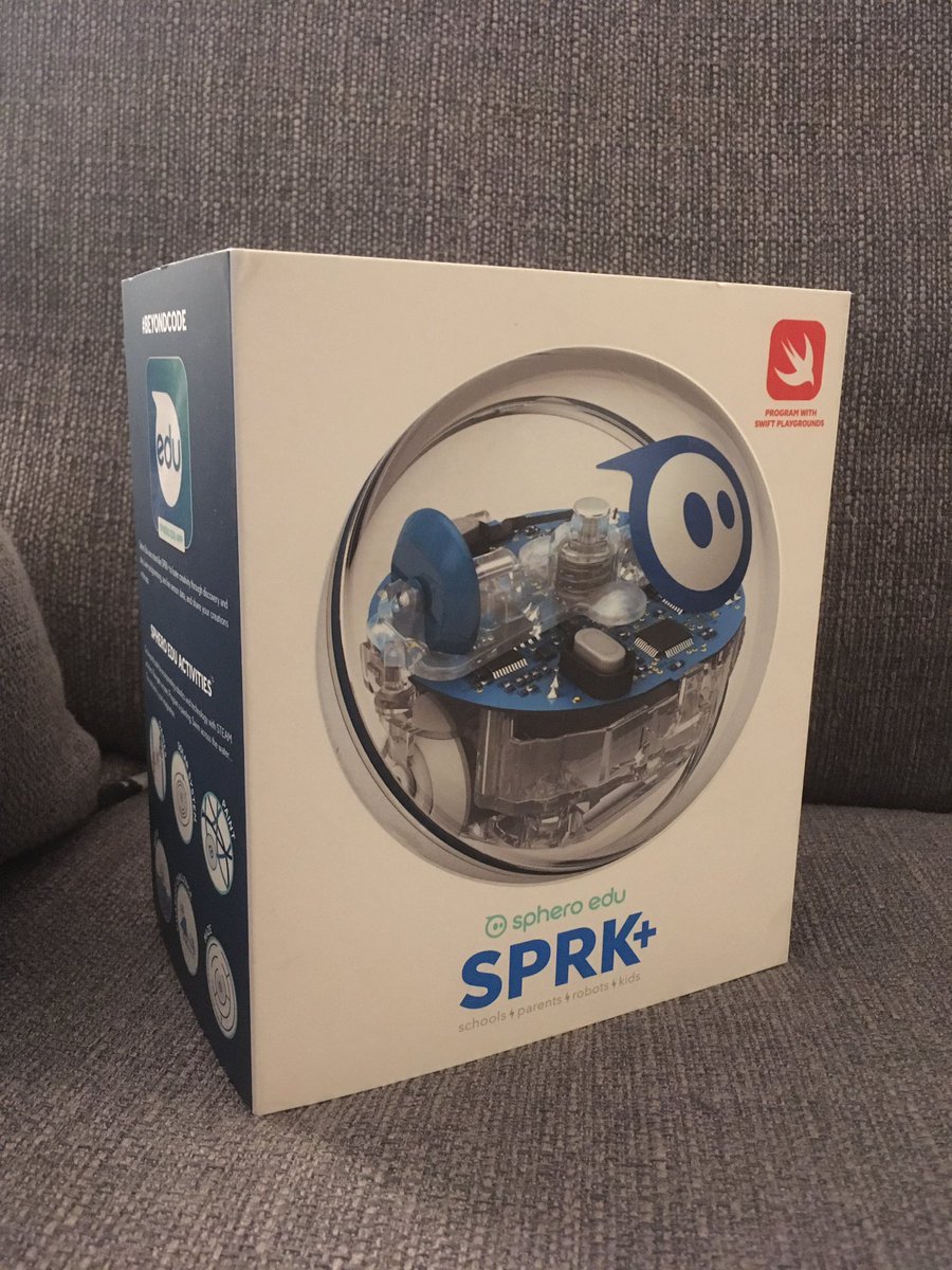 _davidkmann's tweet image. My new favorite toy. Let the fun begin! @Sphero @SpheroEdu @SASeducator #codingiscool #codesnaps
