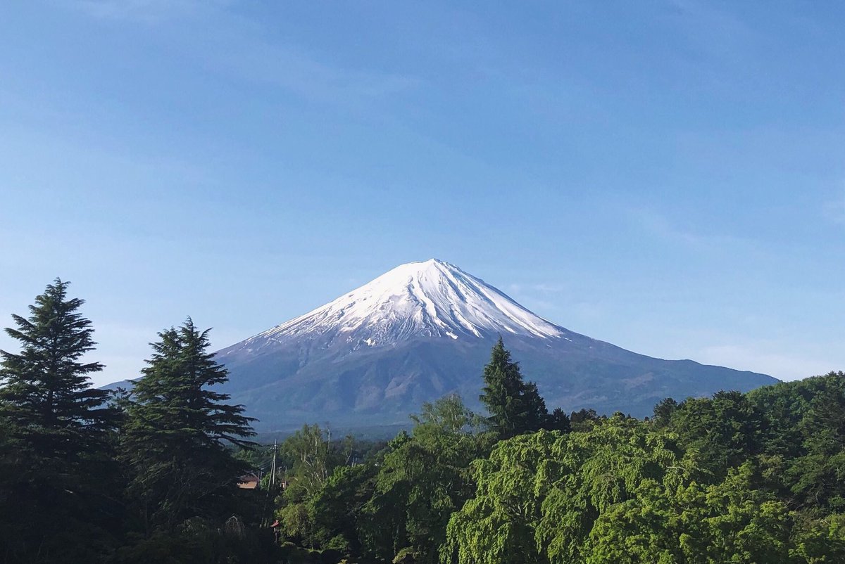 NATsakdatorn's tweet photo. #富士山 #Fujisan from my hotel room this morning :) https://t.co/bvXi2AF3o4