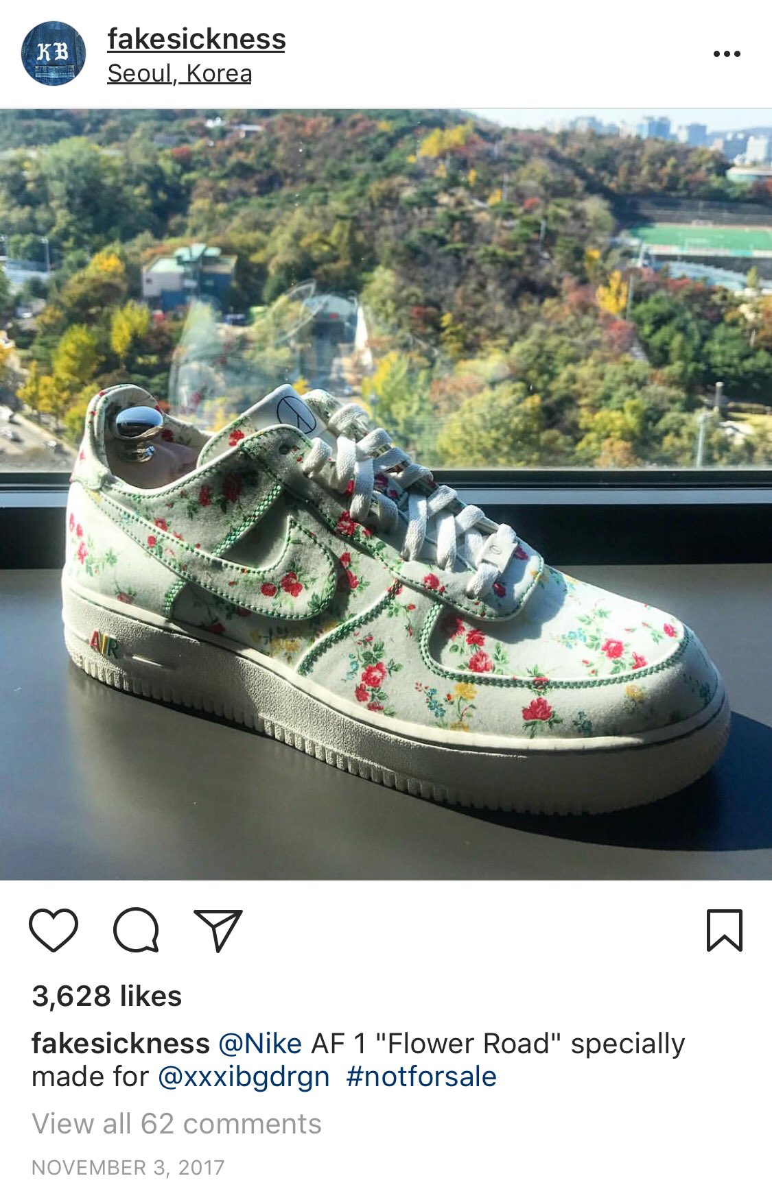 Gd nike flower hotsell