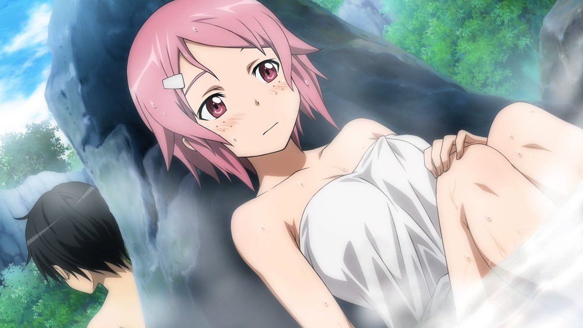 TheEcchiLovers's tweet photo. Lol kirito Kirigaya Was Spying on Rika Shinozaki and the other Girls in the Hot Spring ❤️❤️❤️ (;ω;)(;ω;)
-
Anime:Sword Art Online 
-
#Cute #Kawaii #Otaku #Cutie #CutieAnime #KawaiiAnime #SuperCute #SAO #SuperKawaii #Anime #JapaneseAnime #Ecchi #SwordArtOnline #RikaShinozaki https://t.co/dK6HLSjdeV
