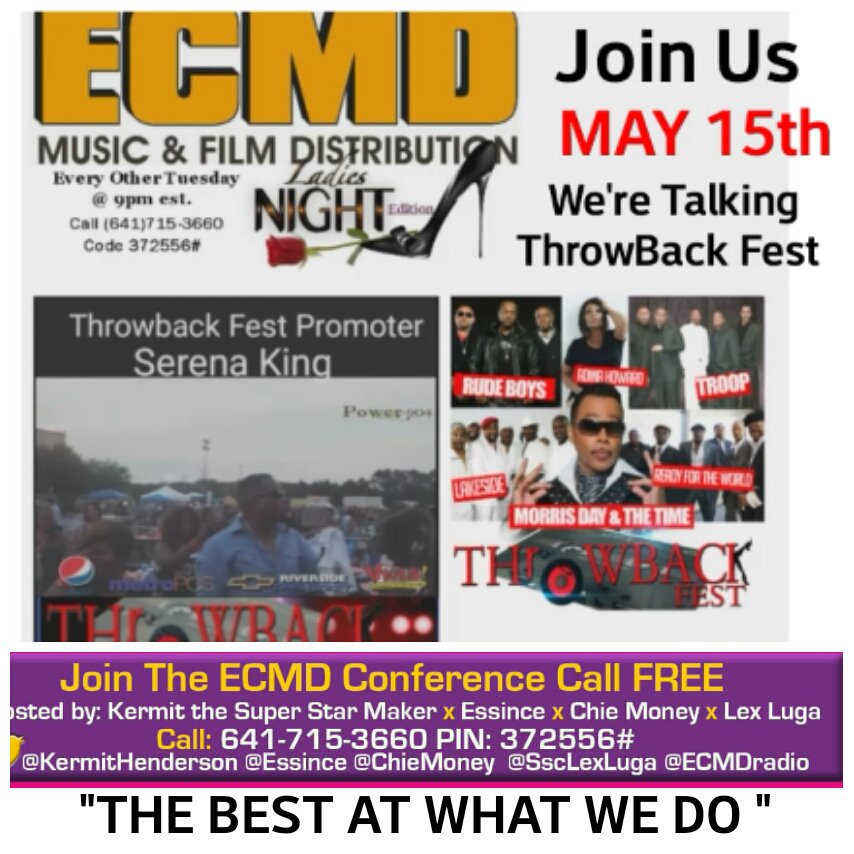 ECMDexperience EVERY OTHER TUES 9pm est / 8pm cst tweet media