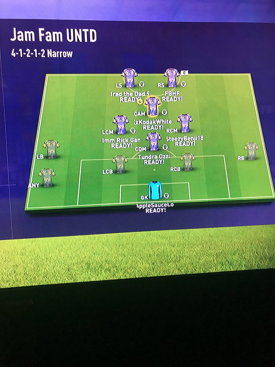 KodakStreams's tweet image. Jam Fam UNTD Starting XI 
:Ea Cup Semi Finals 🏆
: Jam Fam UNTD vs Parkland