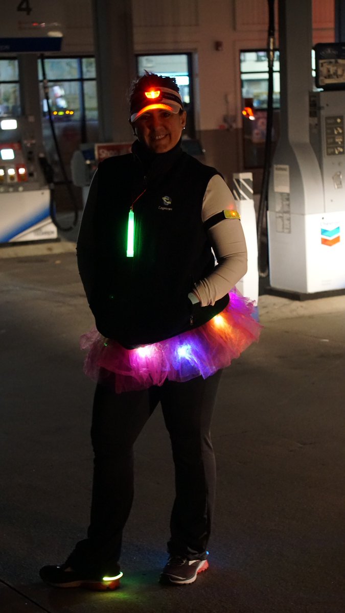 CatchUs_GGRelay's tweet photo. Lia was totally ready for her run at night. https://t.co/tRcdZGa8yS