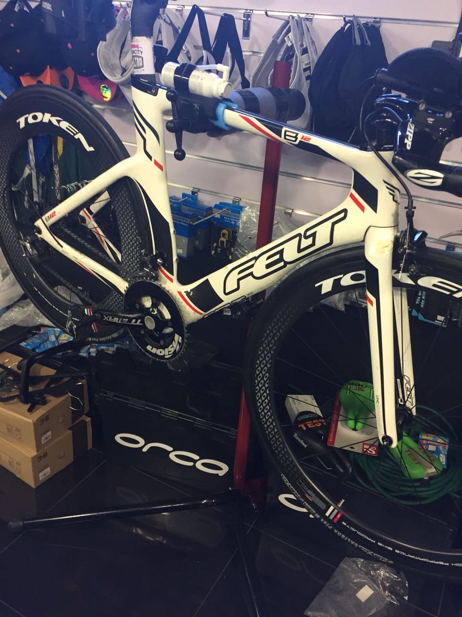 ChanelHannah's tweet photo. Almost time to get back in this beauty again... Lots of prep for #ironman703WC to come!
@FluidlinesGroup @orca_sa @FeltBicycles @tokencycling https://t.co/nSaGsQeKJd