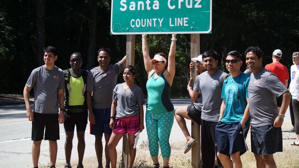 CatchUs_GGRelay's tweet photo. CatchUs - Team 1 and 2 at the Santa Cruz Exchange https://t.co/B1TrQwctG3