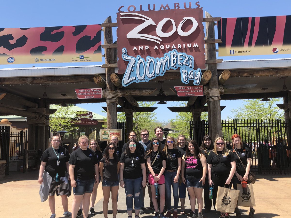 vet_pr's tweet photo. Today the Vet Science students explored the animals of the @ColumbusZoo! https://t.co/K9RPRA2Kon