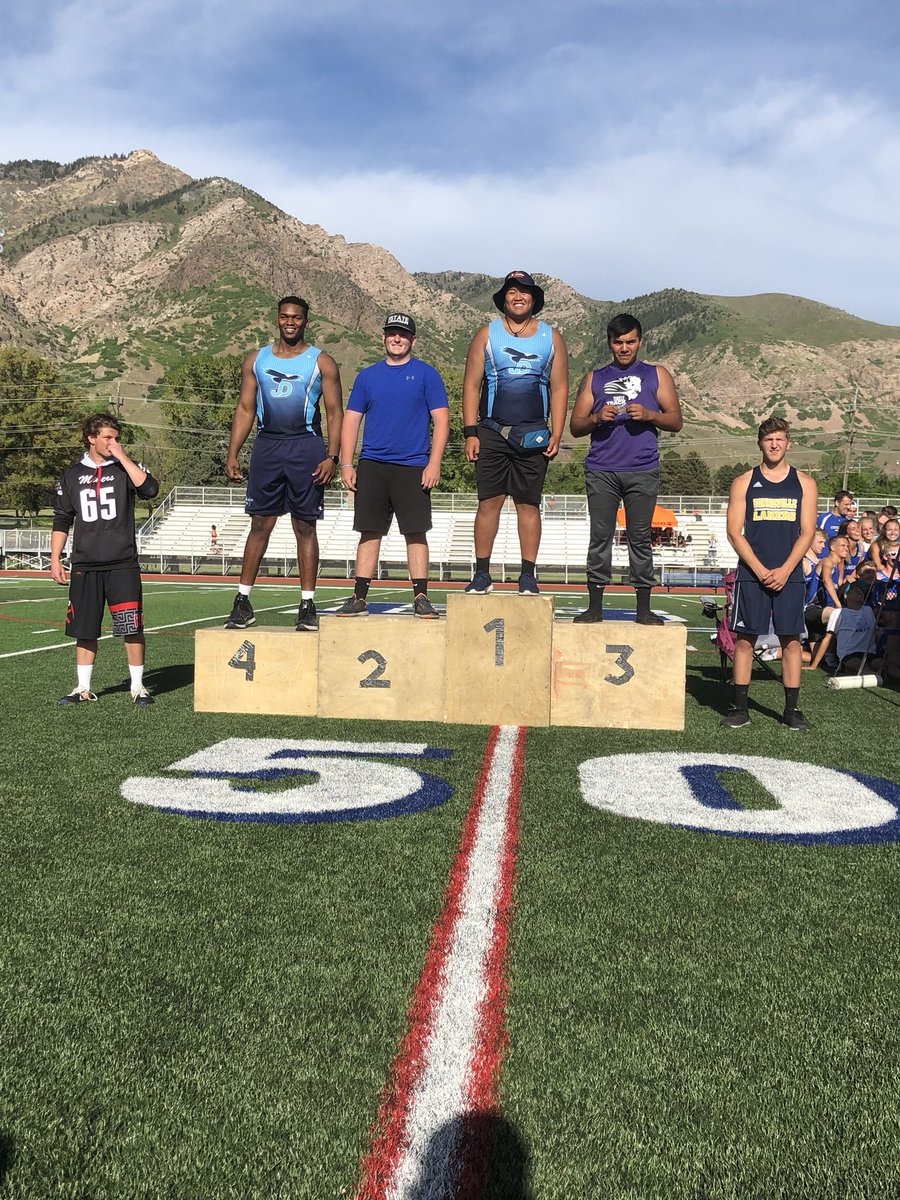 🥇Kyle Abundo takes 1st Place at the Region Championship in Shot Put with a BIG throw of 52’1. Chinonso Opara takes 4th with 45’8. <a href="/JDCHS/">Juan Diego Catholic High School</a> <a href="/oparachinonso6/">Chinonso🇳🇬</a> <a href="/rolandabundo/">Roland Abundo</a> <a href="/catabundo/">Catherine Abundo</a> <a href="/BYUfootball/">BYU FOOTBALL</a>