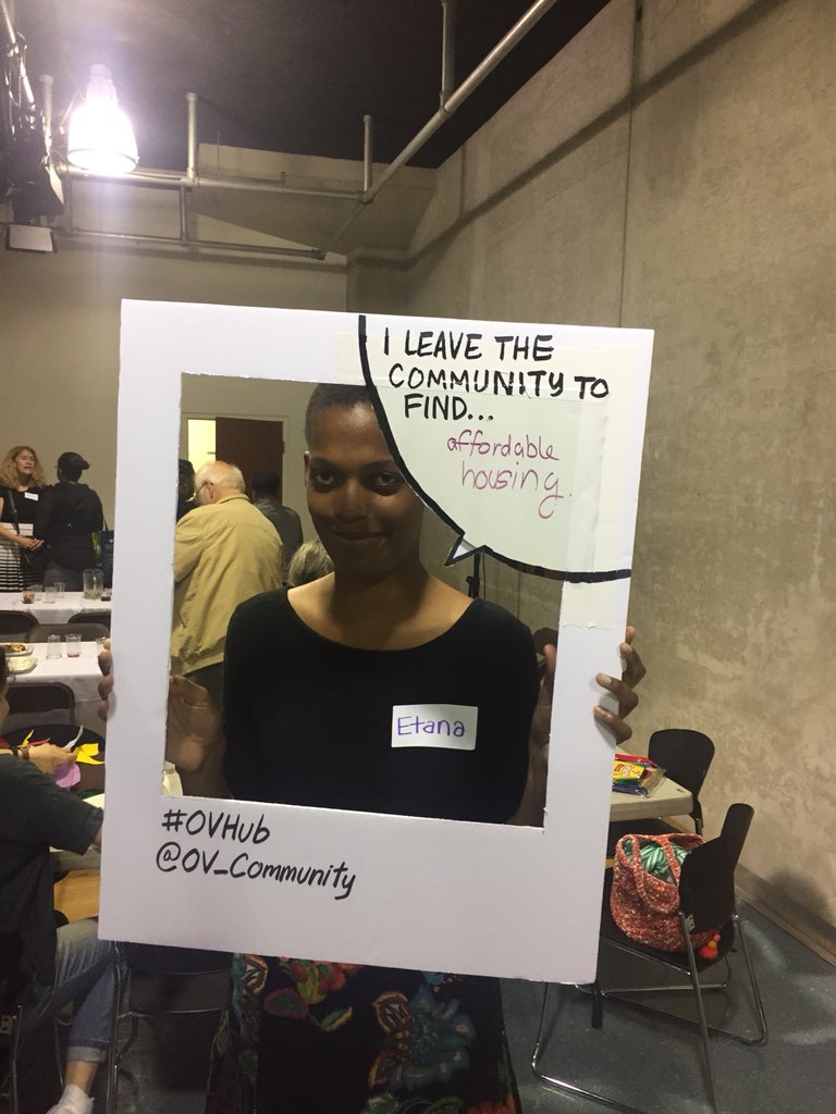 Our mobile #photobooth is making the rounds! What do you need to leave our community to find? What can we bring to the #oakwoodvaughan community? #ovhub #communityengagement #topoli #onpoli