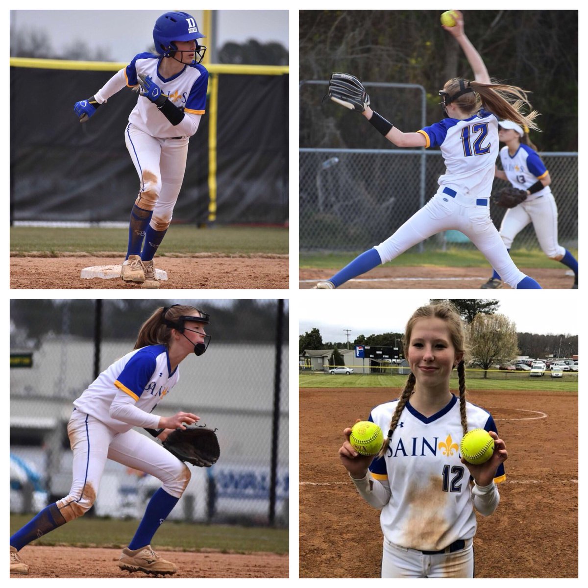 CONGRATULATIONS 🎉 to our very own Lady Dukes #5 Madison Inscoe who was just selected 1st Team All-Conference tonight in her school’s TCIS Conference. Madison, who plays shortstop and pitcher for Nansemond Suffolk Academy is an 8th grade starter on the schools Varsity Team!