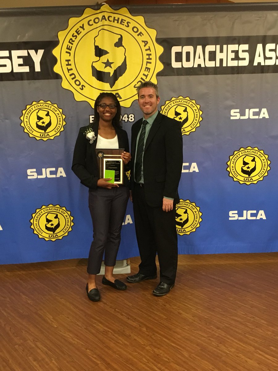 easternviking's tweet photo. Congratulations to Danielle Jackson for being named the Olympic Conference Sportsmanship Award winner by the South Jersey Coaches Association.
@EasternGBB https://t.co/2DklQQUMKo
