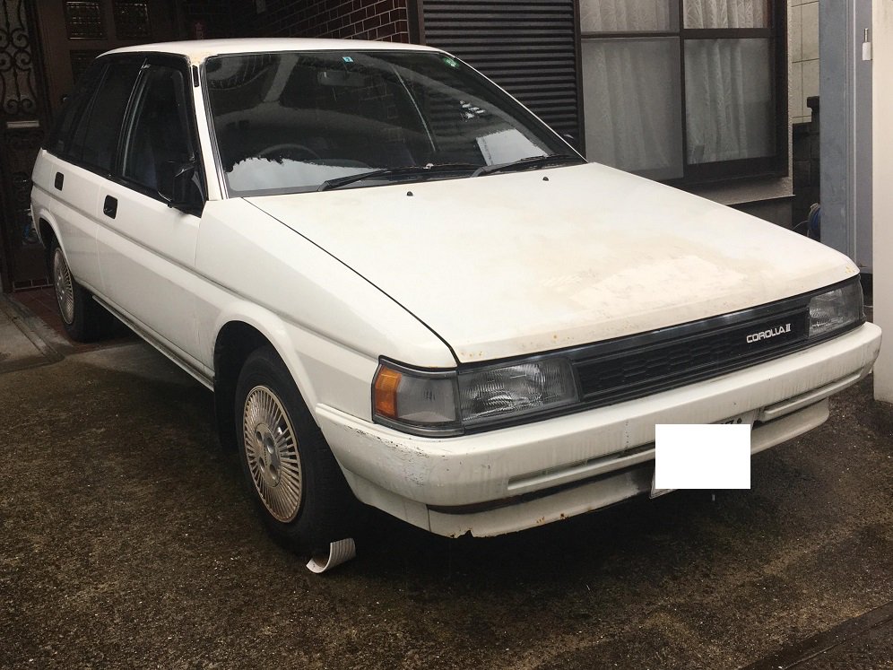 公式 中古車 廃車買取カーネクスト 次回キャンペーンお楽しみに 昭和62年式 型式はe El31のトヨタカローラiiの買取り実績 このカローラiiは2代目として1990年まで製造された車 ですので今となっては超希少車ですね 古い車や車検切れの車買取