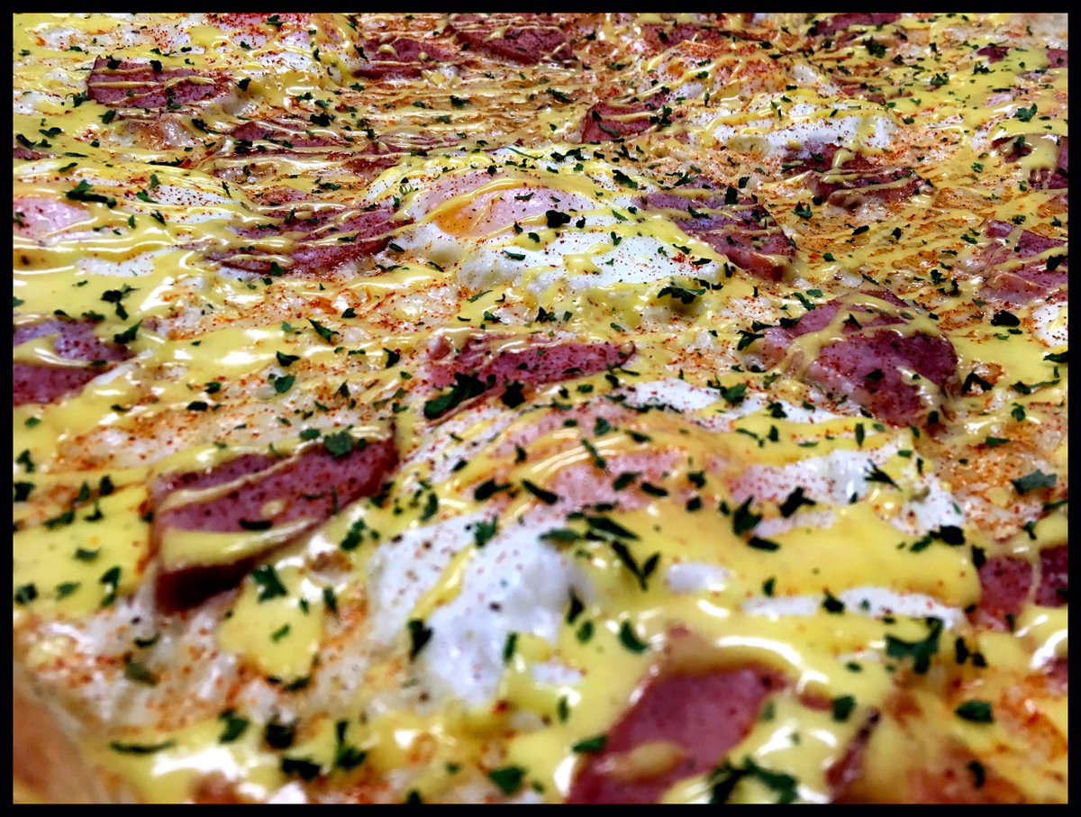 Breakfast Pizza is a thing....
Come try our new brunch menu and your life will be changed forever! 303.623.4897 3GuysPies.com
#3GuysPiesDenver #Eggs BenedictBreakfastPizza #ThehangoverCureHasArrived