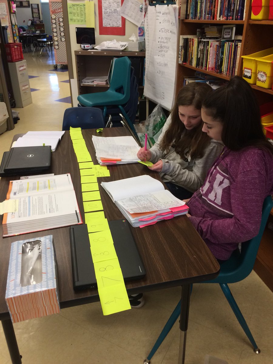 HannonDioguardi's tweet photo. Working hard to identify measures of center in order to analyze data #modelwithmathematics https://t.co/VnGxDURtbj