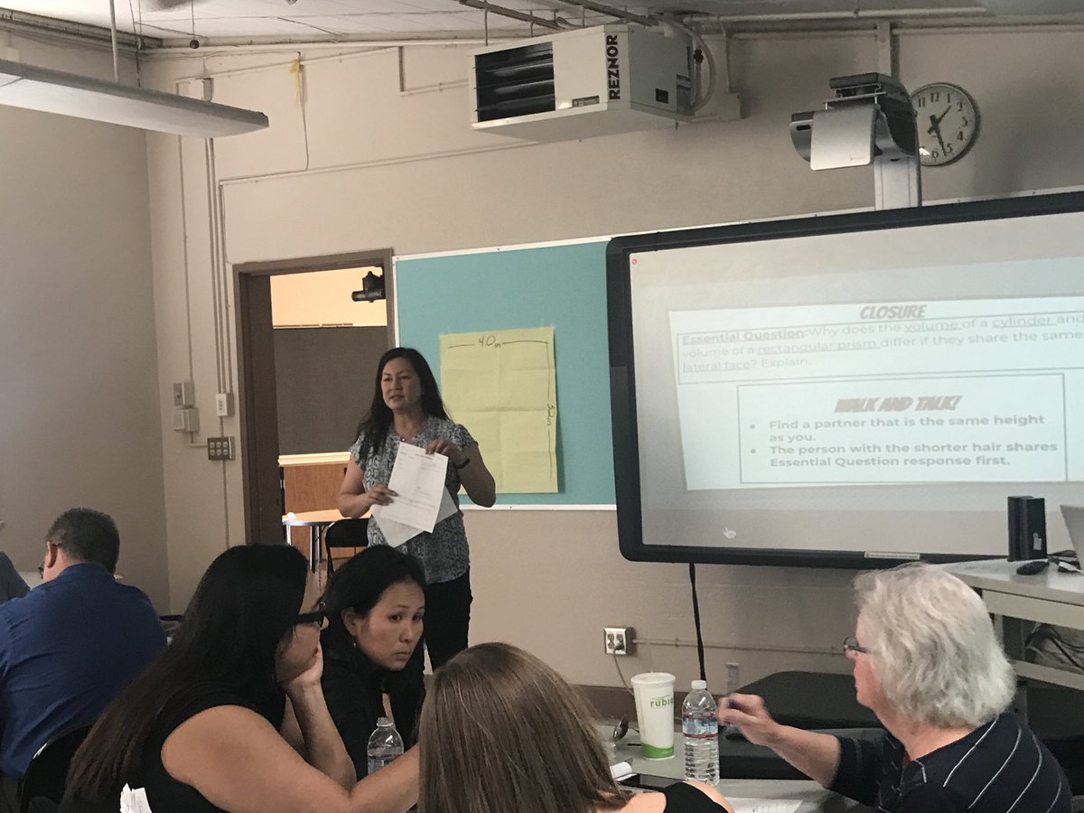 melisaodonoghue's tweet photo. Privilege to present with @ed_ivette on Redesigned math task to support ELL student. Thank you #SDmathnetwork #vusdmath @CVESDNews @sdschools for the opportunity! #SUHSD #SUHSDmath https://t.co/BA7p0WDVgn