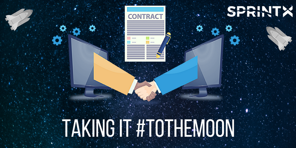 Can you imagine having a #SmartContract without the hassle of programming or coding?💭
 #SprintX will use a Smart Contract generator platform, that will use standard templates with the ability to be personalized for a launch of #ICOs ☺️ Simple &amp; easy!👌🏻

#LetsMakeItReal $SPTX