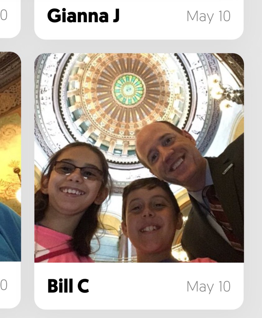 iTeacher5th's tweet photo. Thank you @SenCunningham for visiting the @Liberty_D135 table today and not only listening to their story, but participating with their @Flipgrid They were beyond excited to be at #ILTech2018 at the Capitol Building in #Springfield #innovate135 #iceilchat https://t.co/M3Gehfph3I