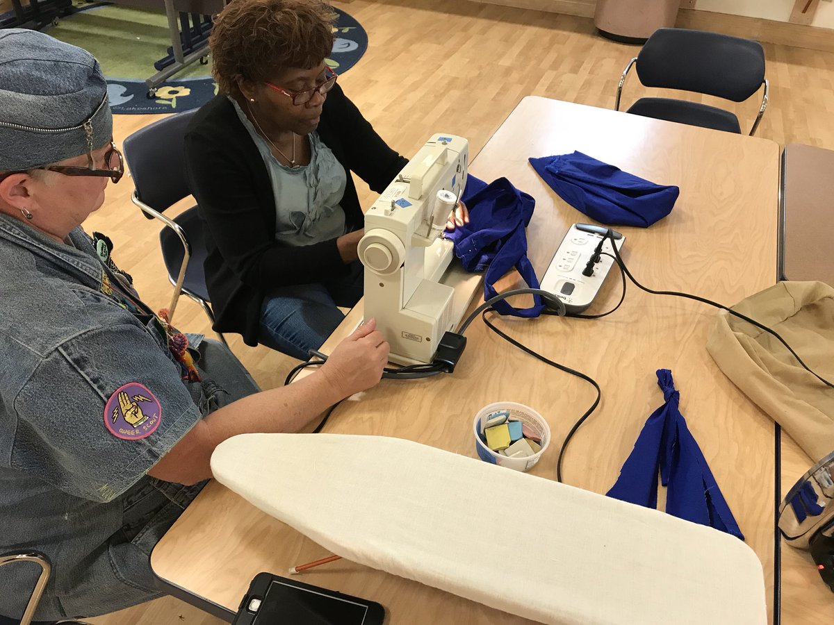 BaldwinHills's tweet photo. Join us on the second Thursday of the month at 4PM for #sewingatthelibrary with the #SewingRebellion! #sewcool #sewwhat #laplmakes #makeitsew #sewfun #sewsteam #laplsteam https://t.co/QpJ1iwmqDt