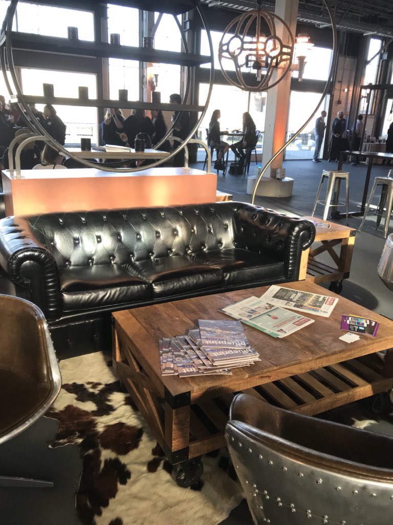TheNetworkGirl's tweet photo. #PBX @SFTravelAssn #ExpoEvents #SanFrancisco #Eventprofs #969MarketVenue @TheVillage969 in the house ++ @BPSEventDesign #OffTheGrid @cliffhotel @luckystrikeent https://t.co/tsKNS791mS