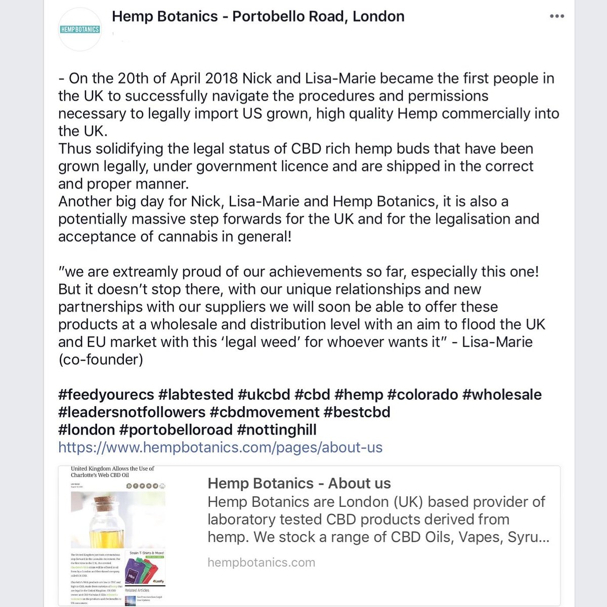 HempBotanicsUK's tweet photo. We are very proud of this one. #feedyourecs #hemp #hempflowers #hempbud #cbd #bestcbd #leadersnotfollowers #london #portobelloroad #shop #wholesale #bulk #flower #qualityfirst #uk https://t.co/R9uu0JOlaT
