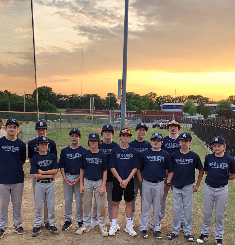 rcawolves's tweet photo. Rossville MS Baseball advance to the Championship game after a 6-2 win against Fayette Academy. GoWolves!@rcawolves https://t.co/sYpLpsP91m
