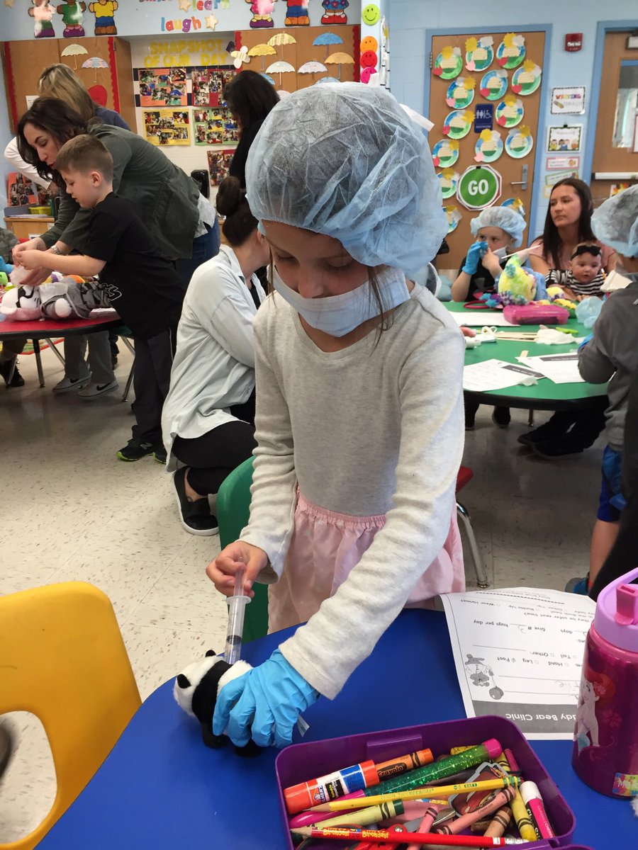 cn6rob's tweet photo. Future doctors as we learn to stay safe at Teddy Bear Clinic🐻@ForestLakeWsd https://t.co/T2cqF2HXSZ