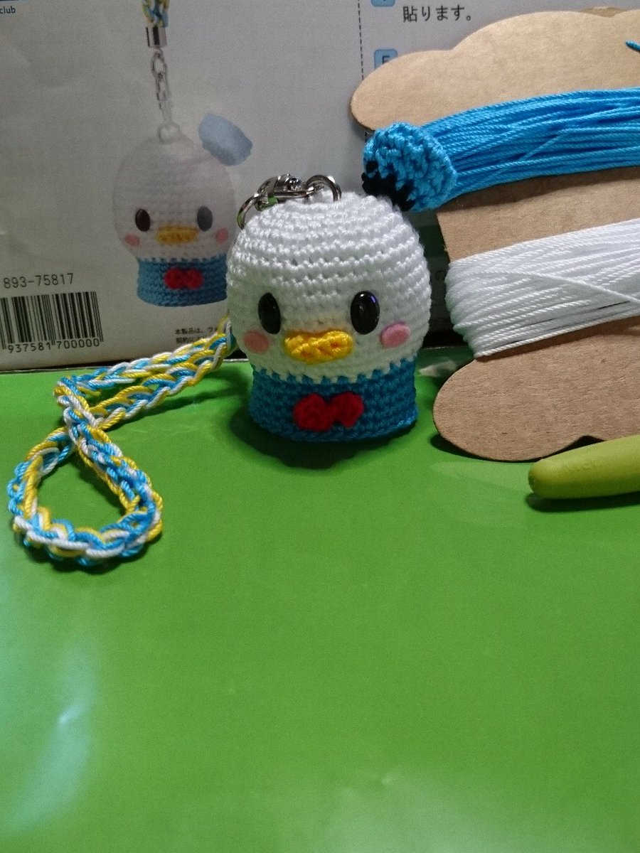 遊華琳 Auf Twitter ベルメゾン マンスリークラブ あみぐるみキーカバー手作りキット ディズニーシリーズ いちかわみゆき ドナルドダック できたよ もう一つ作れそうなくらい糸が残りました ベルメゾン マンスリークラブ いちかわみゆき先生 あみぐるみ