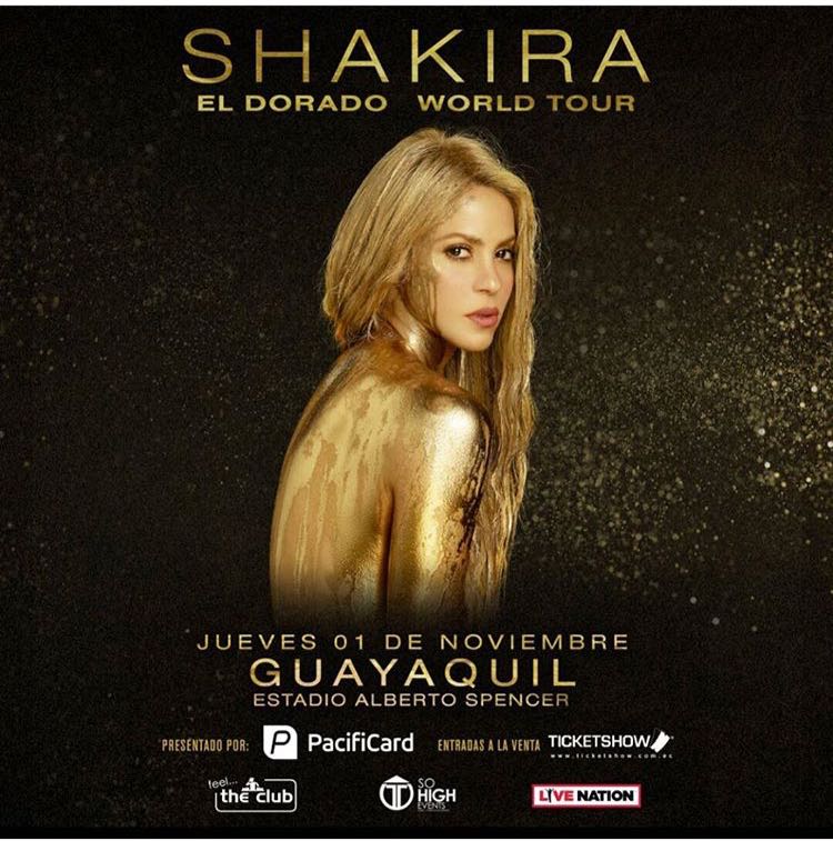 ShakiraPDEcu's tweet photo. @shakira en Ecuador 🇪🇨 🇪🇨 🇪🇨 Espérala! 😉
#ShakiraEnEcuador
@ShakiraPDQuito
@sohigh_events
@SonyMusicEC https://t.co/fzzofCraAk