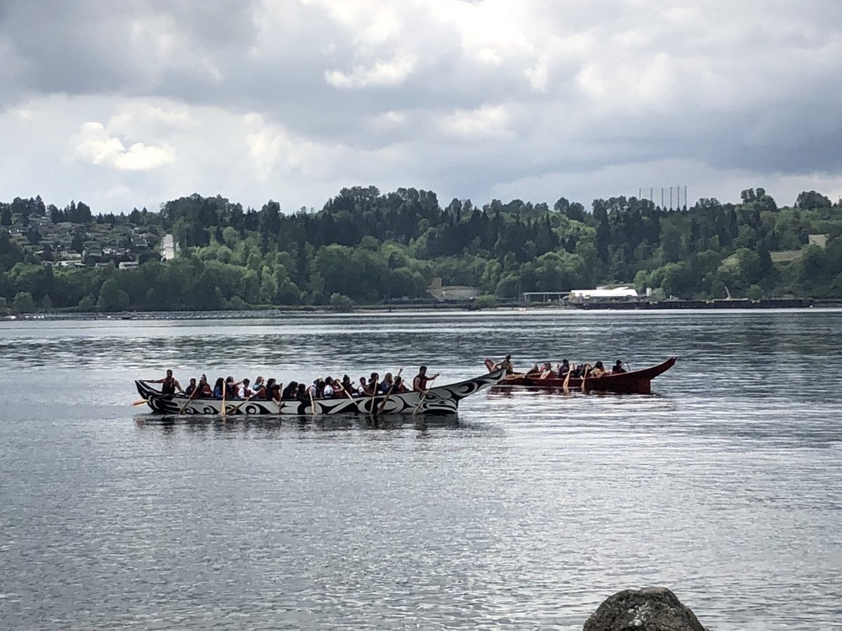 JessAlpaugh's tweet photo. Had a great day @TakayaToursInc with @BurnabyAbEd grade 7 students throughout the district. #ethnobotany #canoe #connection https://t.co/QHJFW3Dj6O
