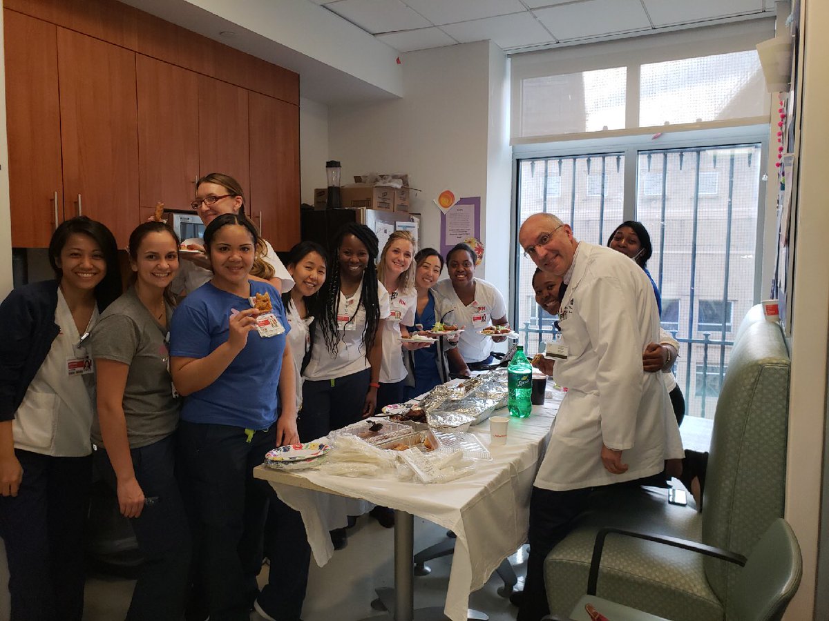 Rounding out nurses week with the best team <a href="/BMT_HP11/">Harkness 11 BMT</a> . Thanks to <a href="/BMT_updates/">Markus Y. Mapara 🇺🇦</a> for a great dinner  and <a href="/nyphospital/">NewYork-Presbyterian</a> for ice cream. #acrossthebridge #OncologyNursingMonth