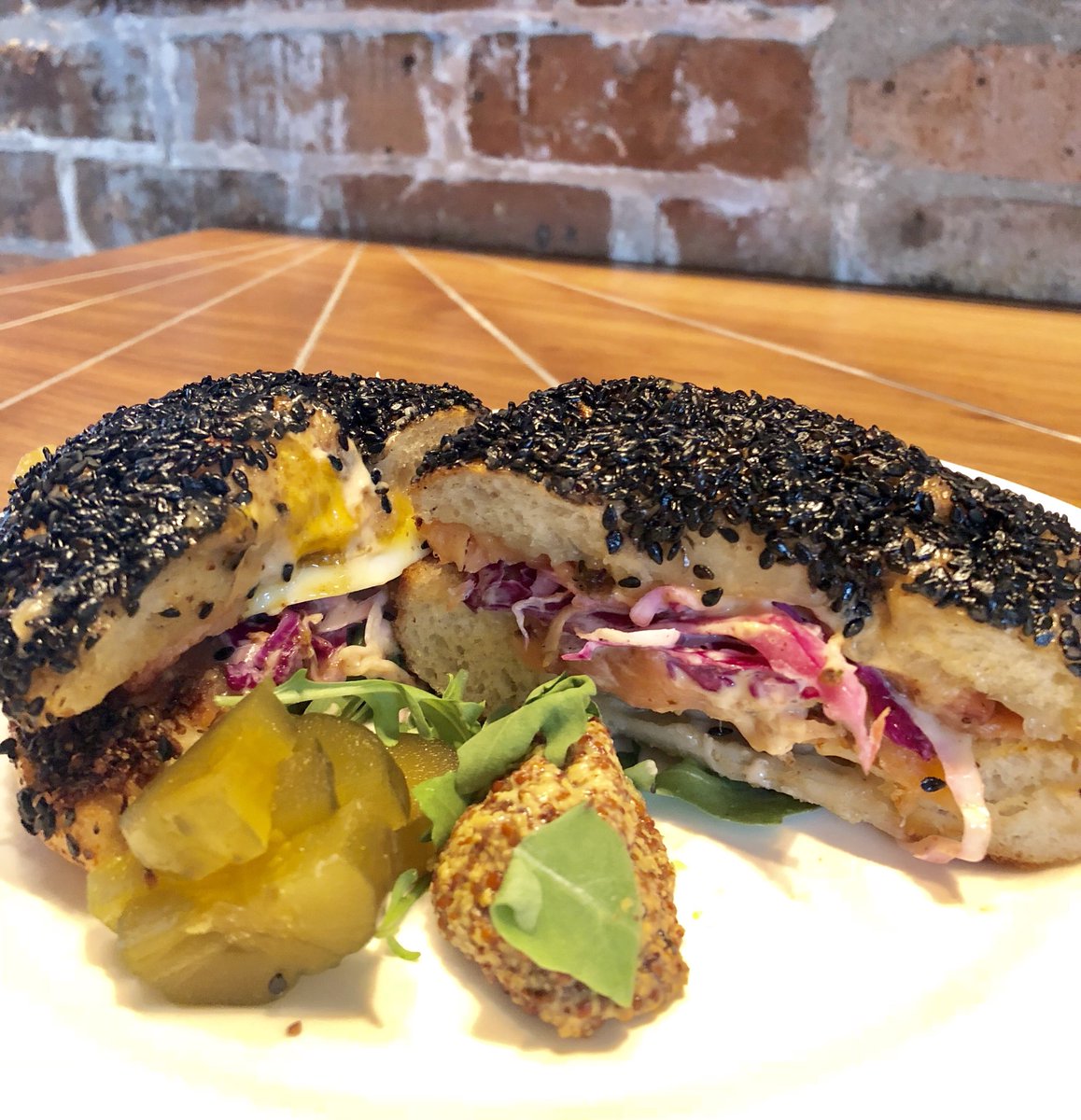 The Pastrami Salmon “Rachel” Is one of my favorite lunch dishes and it’s on the menu