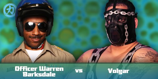 CHIKARApro's tweet photo. .@PwVolgar steps away from his brothers in weird science, @ProteusWheel, for a match against @OWBarksdale! It's rule of law vs laws of science 1-on-1 at #Aniversario on May 26! Info: https://t.co/n9nMhWcros https://t.co/j3NUBXMhHY