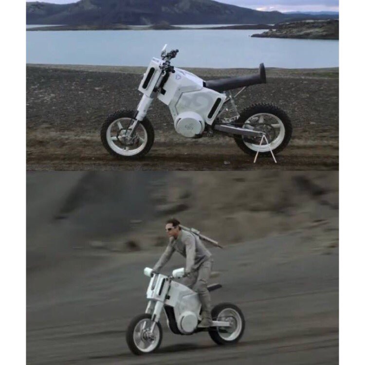 ThrowbackThursday Tom Cruise rode this futuristic space bike in