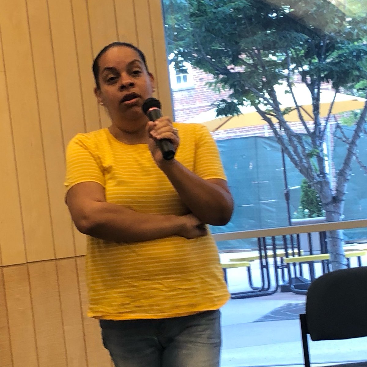 KellyBushNC's tweet image. Shoutout to @WildwoodForest staff and family for sharing out about their successes with family engagement this year to the rest of the @WCPSS_TitleI reps! They truly set the example. #wcpssFE #linkedtolearning #buildingrelationships