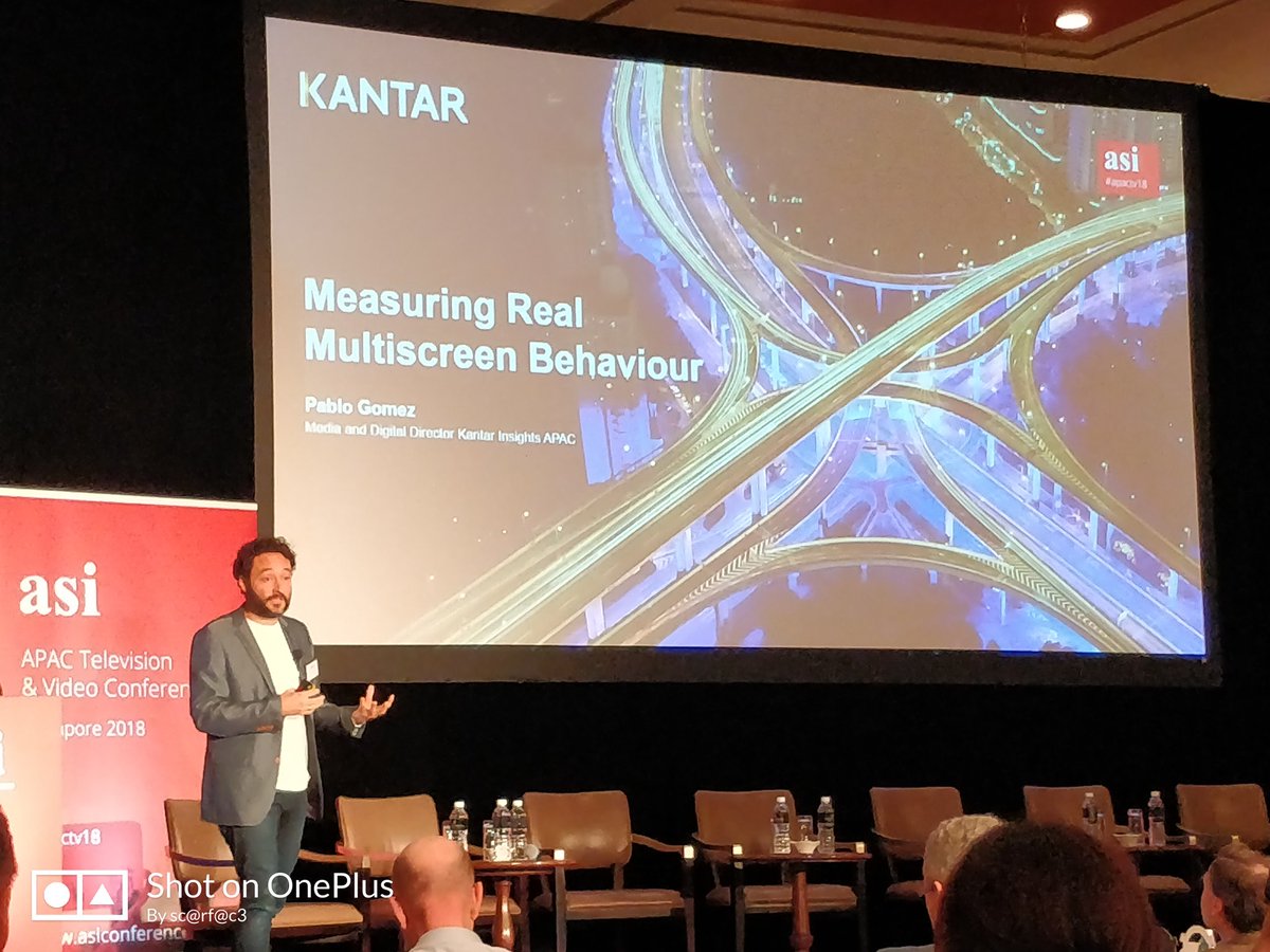 ScarfaceVarun's tweet image. Pablo Gomez of @Kantar insights, showcases a microscopic view, on Measuring real multi-screen behaviour.

#apactv18 #asiconferences #Television #TV #Digital #Viewership @asi_radiotv